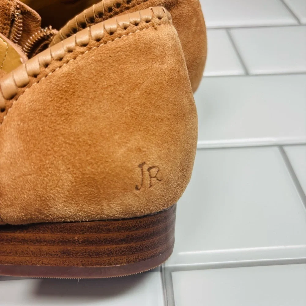 Jack Rogers‎ ankle boots booties Avery suede leather women’s size 8